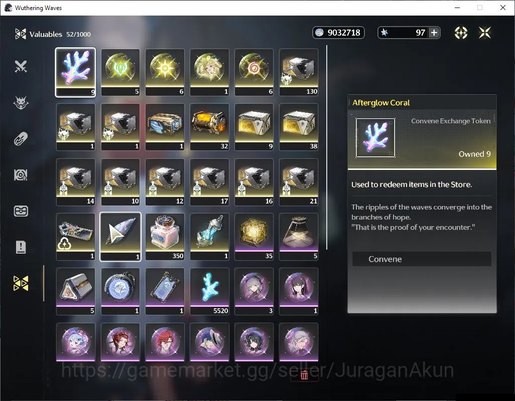 Wuthering Waves Starter NA|UL 45| 2 Limited [Chisa+Sign, Shorekeeper+Sign] image 1