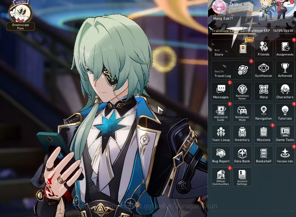Honkai Star Rail Mid Game Asia|TL 64| 9 Limited | Cyrene+Sign,Saber+Sign,Tri image 1