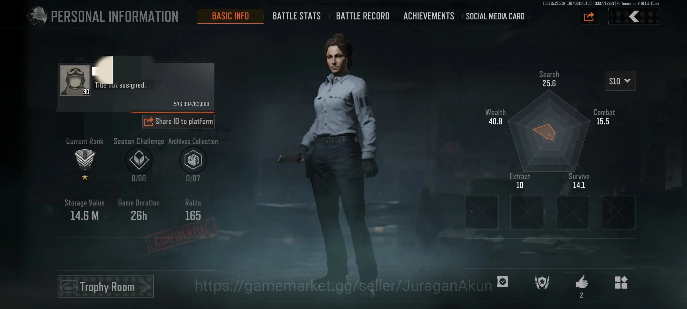 Arena Breakout Mid-Tier [MOBILE]SV 14,6M|CV 8M|Battle Machete,M4A1,AK-74N, image 1