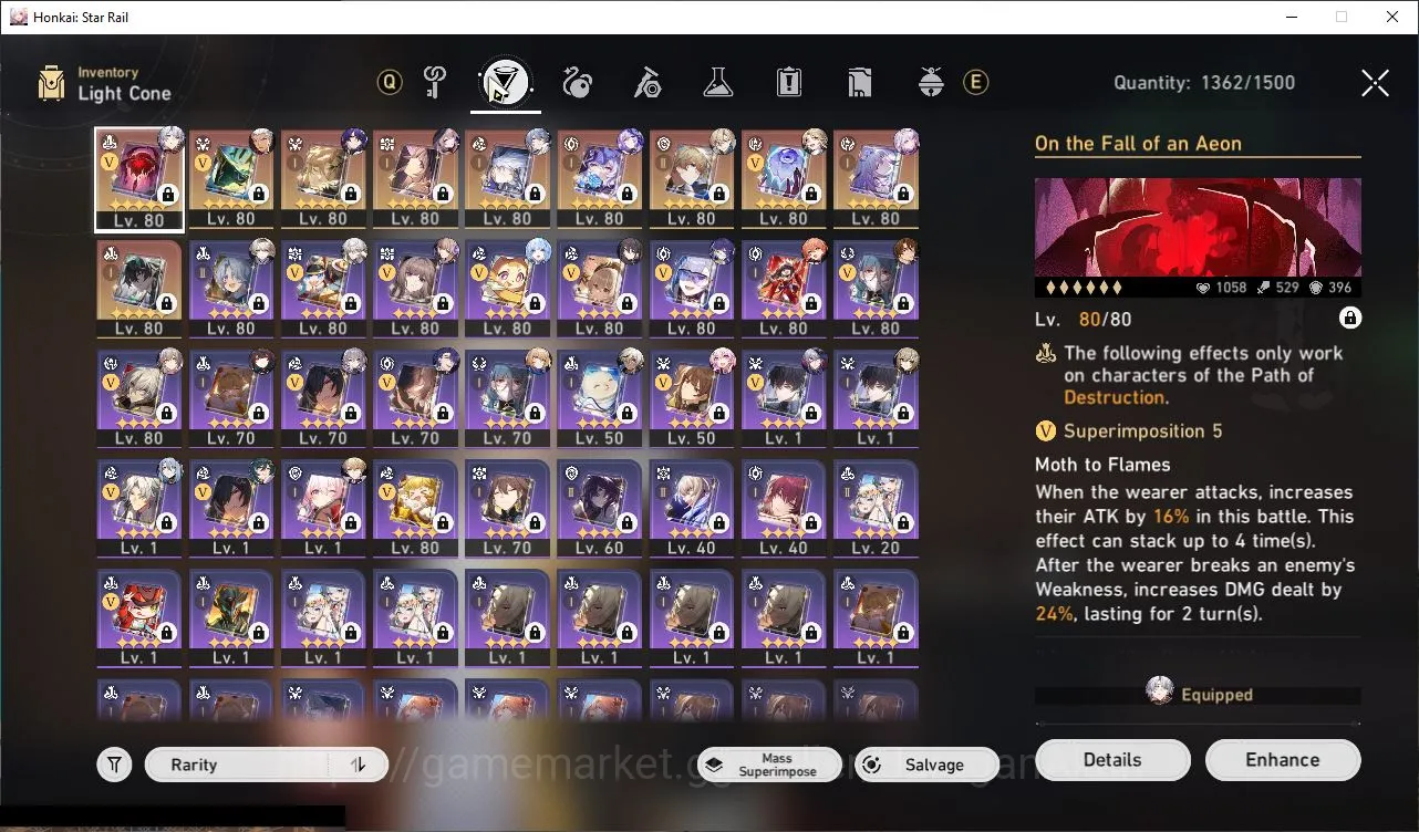 Honkai Star Rail Accounts Mid Game ASIA|TL70|14 Limited[(The Herta+Sign,Sunday+Sign,Castorice+Sign,Ruan 6
