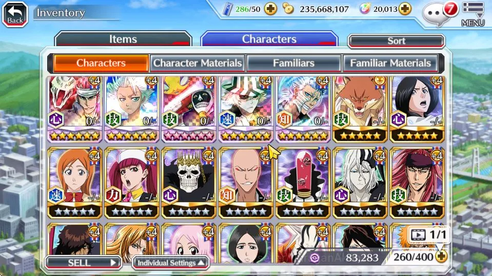 Bleach: Brave Souls Accounts [GLOBAL]20K Orb|Lv 200(Grimmjow Christmas23,Ichigo image 2