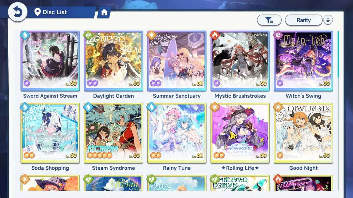Stella Sora Accounts GLOBAL Lv21| 6 SSR + Sign (Chitose,Nahona+Sign,Chixia+sign,Shia,Freesia T1,Mistique) |16 SR Disc | Log 4