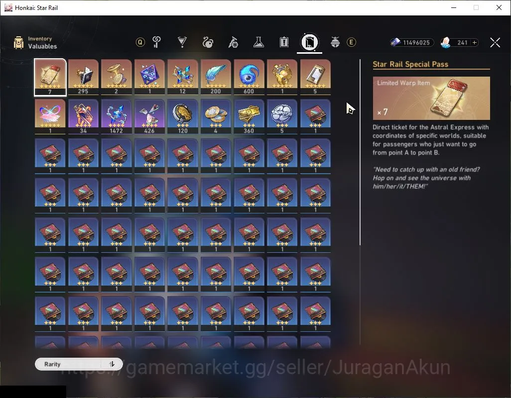 Honkai Star Rail Accounts Mid Game ASIA |TL 56 |Mid-High| 5 Limit|The Herta+Sign, Anaxa,3B,Dan Heng PT,Archer|Mc 4