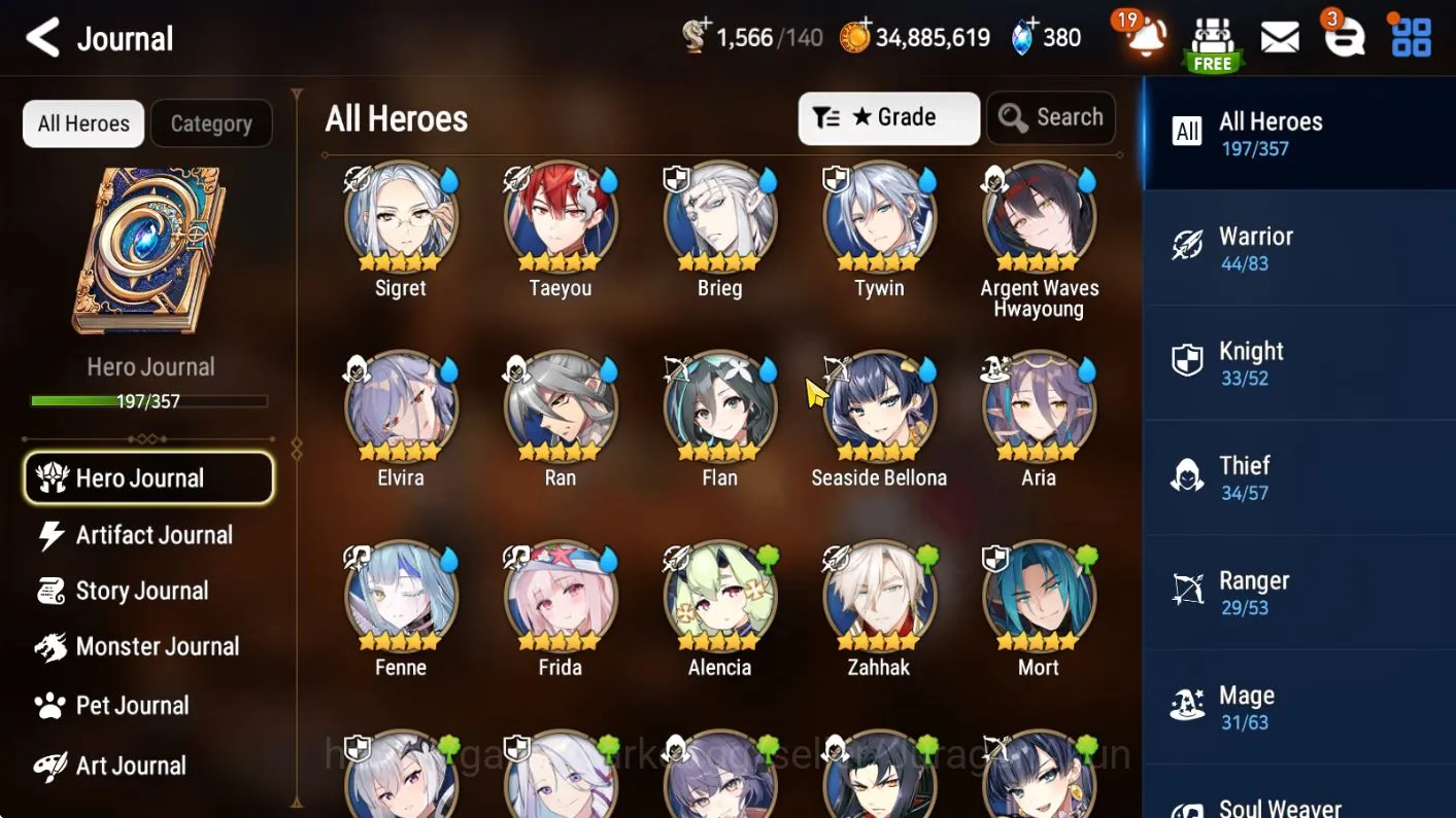 Epic Seven Accounts Starter Asia verif|13ML(Candy,NMLuna,Ayufine,Zio,etc)Limited 2