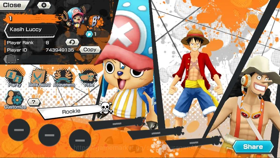 One Piece Bounty Rush Accounts Starter Global|5 META EX|Raid Oni Zoro,BMO Olin the Oiran,DOK Oden,Seraphim S-Snake,K.Pirates 3