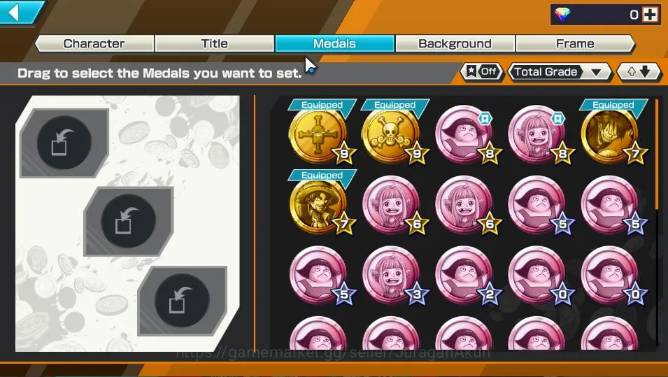 One Piece Bounty Rush Accounts Starter Global|5 META EX|Raid Oni Zoro,BMO Olin the Oiran,DOK Oden,Seraphim S-Snake,K.Pirates 5