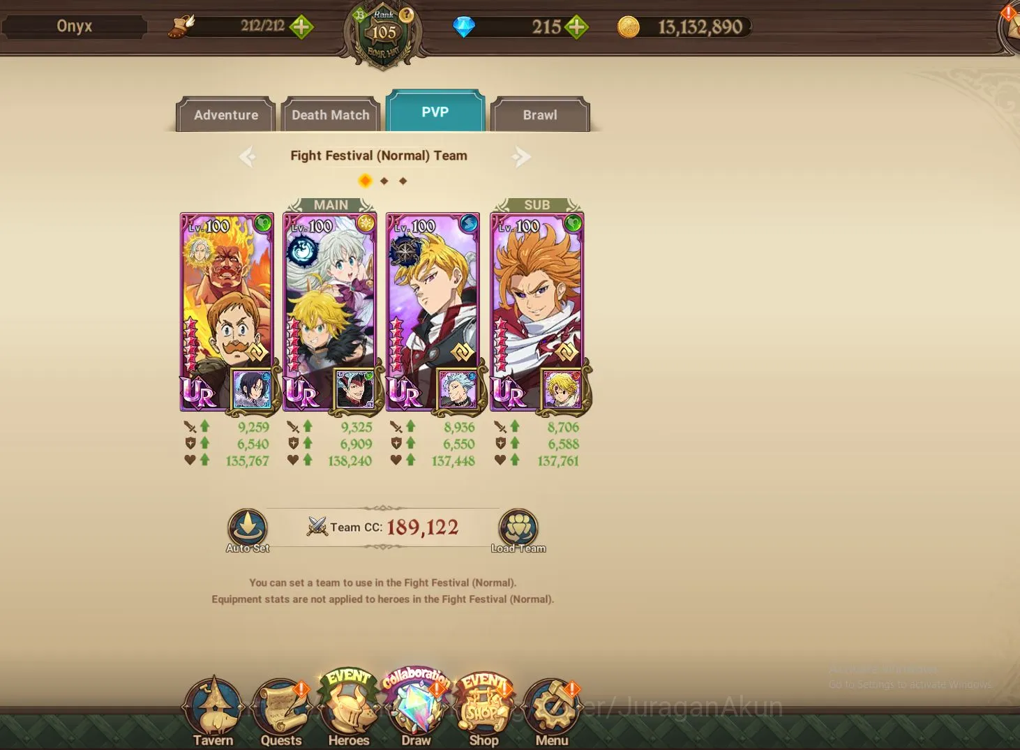 The Seven Deadly Sins: Grand Cross Accounts Endgame Asia |3.5M CC|4LR+8UR+Collab 4