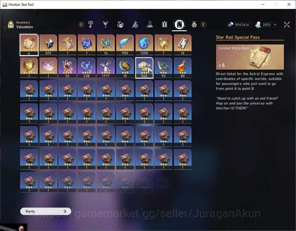 Honkai Star Rail Accounts Asia |Tl 68|10 Limited [TheHerta,Huohuo,Acheron]+S image 4