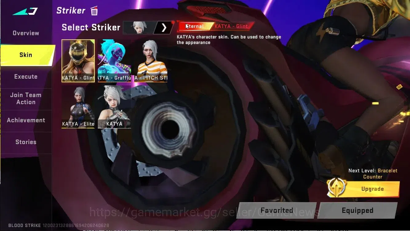 Blood Strike Accounts ASIA|ETERNAL [KATYA-Glint]|Collab [JACK-Takemichi, image 3