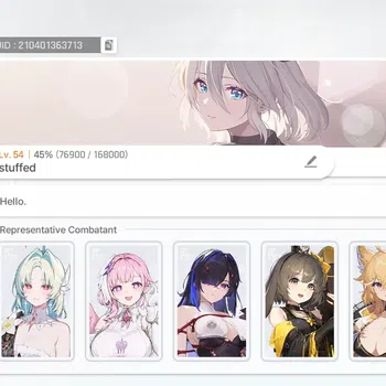 Chaos Zero Nightmare Accounts ASIA | Lvl 54 | 7 SSR | Heidemarie ME2 | Chizuru M image 1