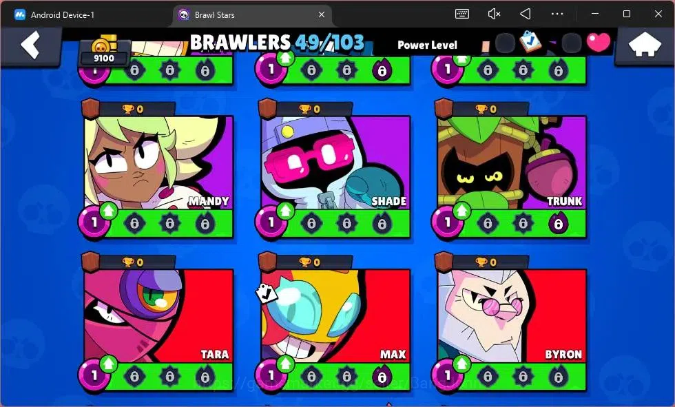 Brawl Stars Accounts Global|Thropy 9100|49 Brawler|6 BrawlerMAX Hyperch image 16