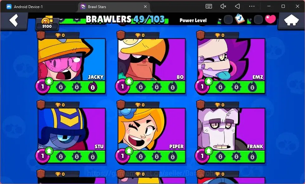 Brawl Stars Accounts Global|Thropy 9100|49 Brawler|6 BrawlerMAX Hyperch image 18