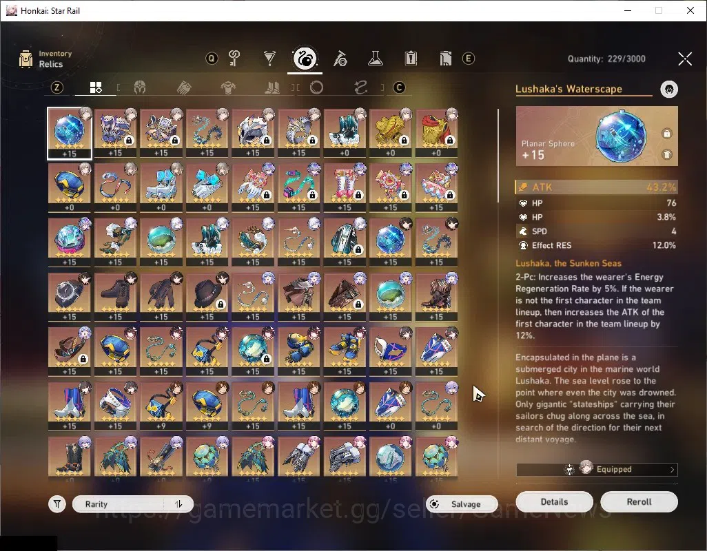Honkai Star Rail Accounts Asia|TL 67|10 Limited|[Saber,Yao GuangE1,Archer,SW image 9