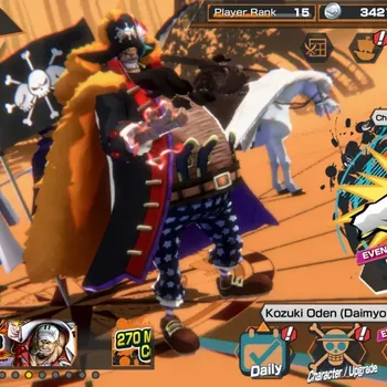 One Piece Bounty Rush Accounts High-End Android |PR 15|5 Ex|2 Max|Rob Lucci,S-Snake,Yamato,D.Teach,D.Roger|RD 20|LogBandai