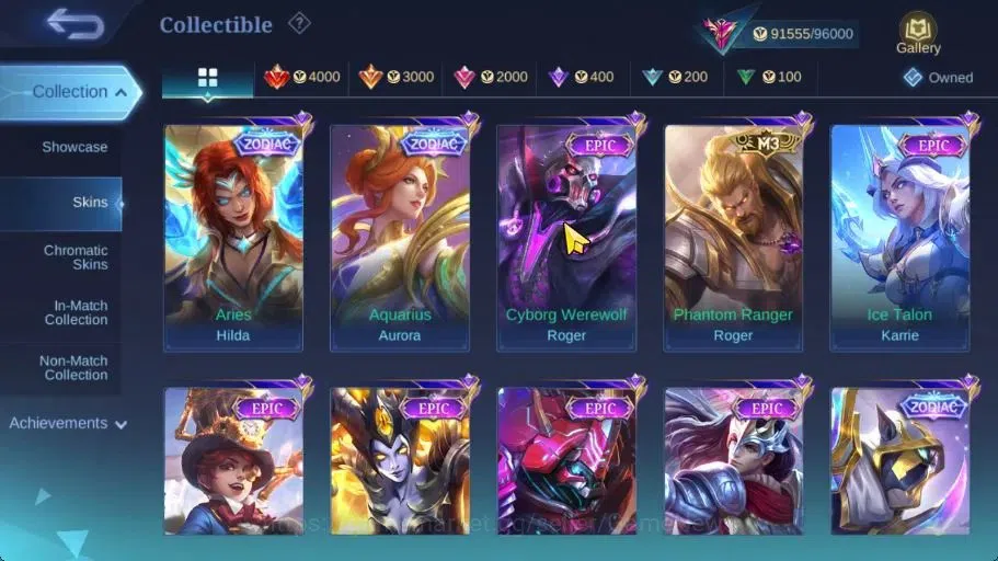 Mobile Legends: Bang Bang Accounts Hero 132|Skin 324|511 Dm|High Immo 106|Legend Luno image 12