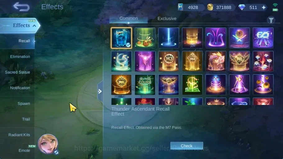 Mobile Legends: Bang Bang Accounts Hero 132|Skin 324|511 Dm|High Immo 106|Legend Luno image 20