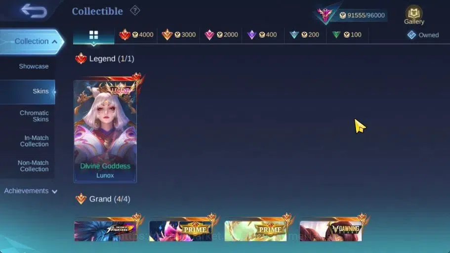 Mobile Legends: Bang Bang Accounts Hero 132|Skin 324|511 Dm|High Immo 106|Legend Luno image 6