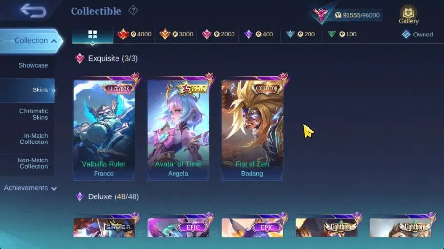 Mobile Legends: Bang Bang Accounts Hero 132|Skin 324|511 Dm|High Immo 106|Legend Luno image 8
