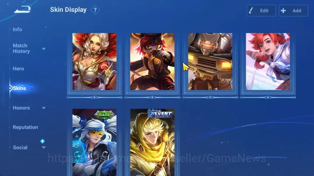 Honor of Kings Accounts Hero111 Skin72|Limited(Li Bai),Legend(Yao),GM(GunM image 6