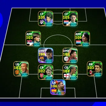 eFootball Accounts Legends & Iconic Players EFOOTBALL 2026 | EPIC J CRUYFF,U SIMON NEW,DRAGAN S,G BATISTUTA, V BASTEN,R
