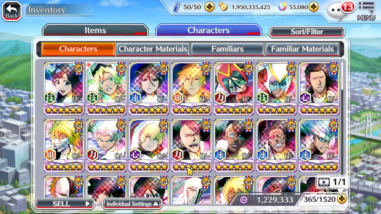 Bleach: Brave Souls Accounts [Global]55K Orbs|TYBW26(Giselle,Candice),Rukia,Ich image 11