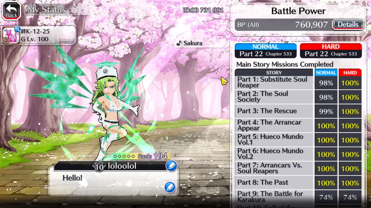 Bleach: Brave Souls Accounts [Global]55K Orbs|TYBW26(Giselle,Candice),Rukia,Ich image 19