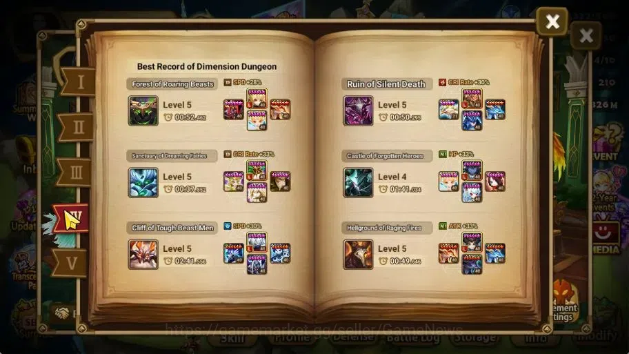 Summoners War: Sky Arena Accounts ASIA Lv 100|4 LD[Fermion,Gurkha,Shan,Pontos]+134 T image 6