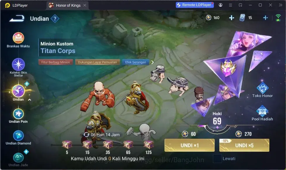 Honor of Kings Accounts GLOBAL |112HR|168SK|Legend Wukong,Sunce,LiXin|KIC  image 6