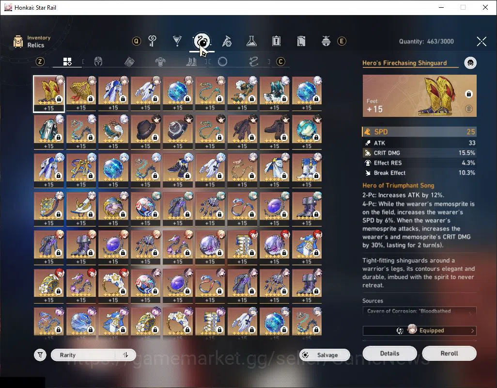 Honkai Star Rail Accounts Asia|TL 70|The Herta Team|13 Limited|[Phainon,Yao  image 7