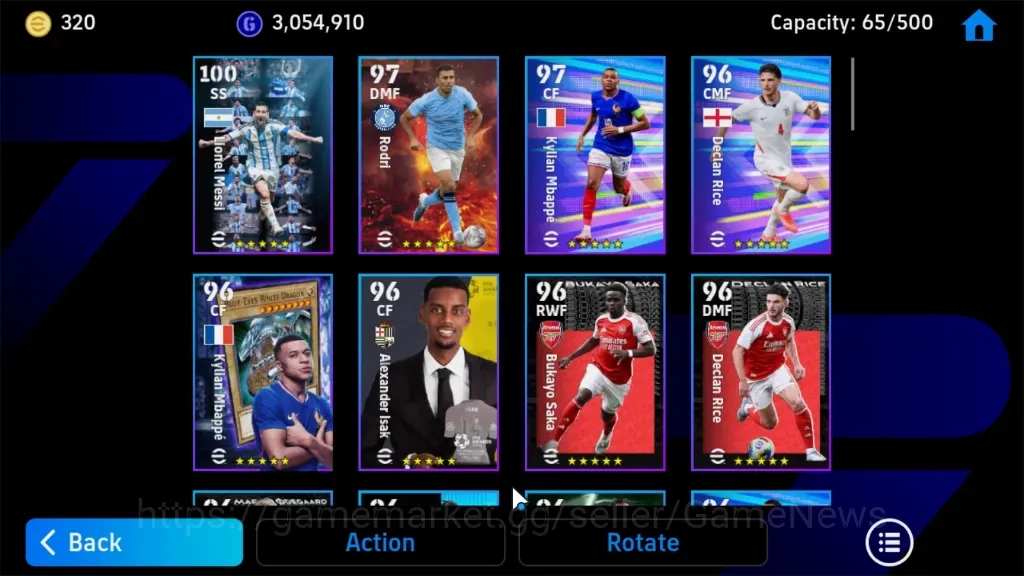Buy eFootball Accounts - Android | Power 3183 | BigTime