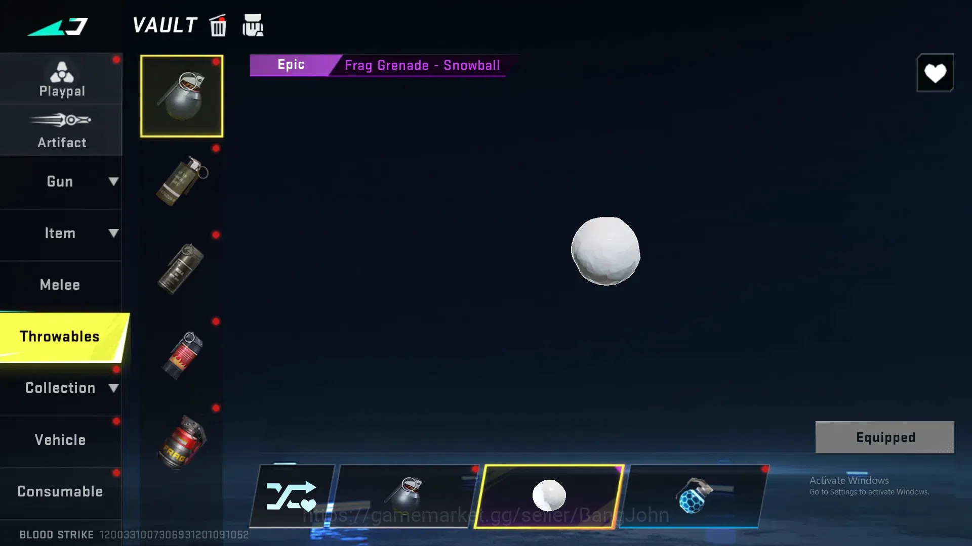 Blood Strike Accounts ASIA Eternal ethan lvl 2 | ultra sword voidedge |  image 14