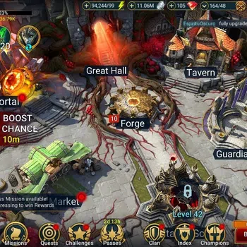 Raid: Shadow Legends Accounts Mid-Game Lv 32|Power 636K|1 Mythic (Theodosia) + 26 Legend