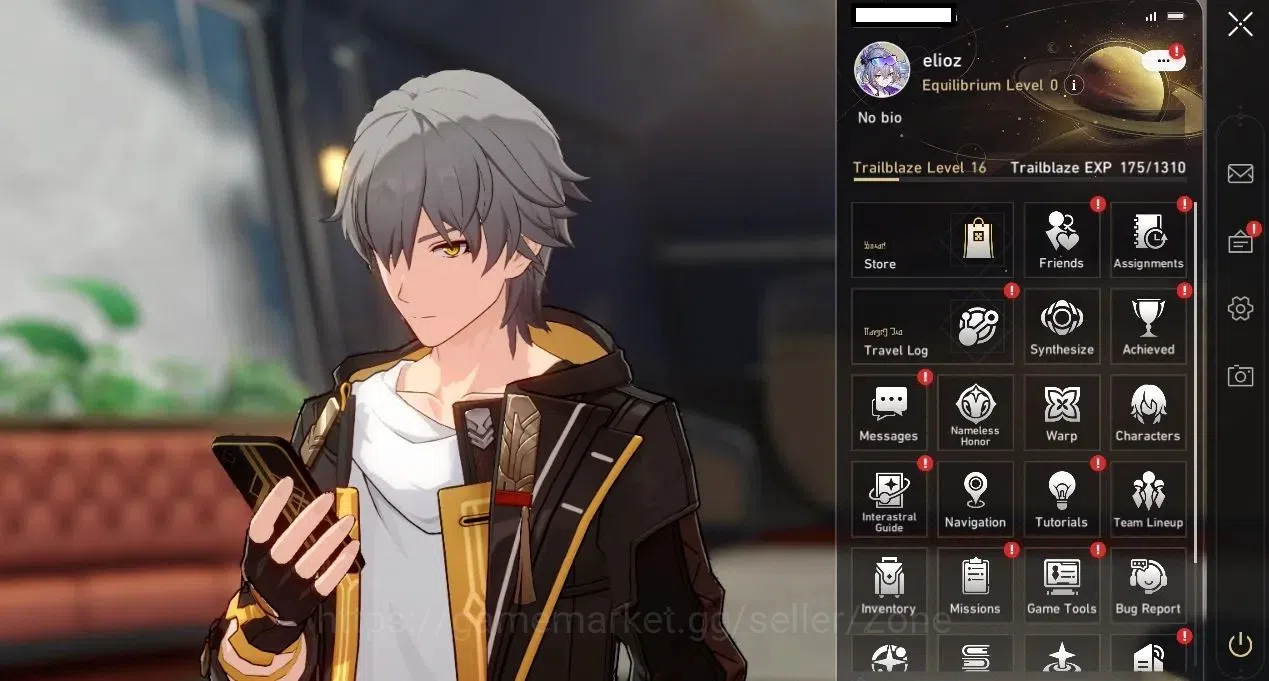 Honkai Star Rail Accounts Starter ASIA|Starter|TL16|SW 999,Kafka,Dan Heng,Welt|2 GCS|Detail Check SS|TakeMail(HSR742Z) 1