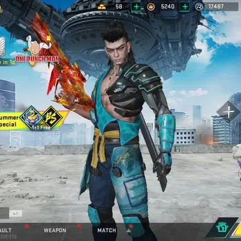 Blood Strike Accounts Collab Skin ASIA|ETERNAL MP5 Lv4|Collab OPM [ETHAN-Mumen Rider] OPM|ULTRA