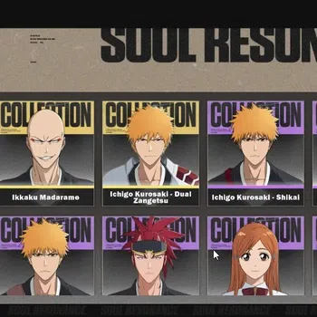 BLEACH: Soul Resonance Accounts Nuverse SEA|Lvl 28|3 SSR 1 Limited|2 Sign| ( Ichigo Dual Zangetsu, Tosen )+Signature