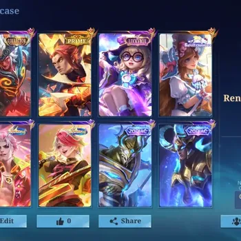 Mobile Legends: Bang Bang Accounts Collector Global|115H|227H|Renowned|Collector Khufra|Prime Yu Zhong|Luckybox Chang'e|2