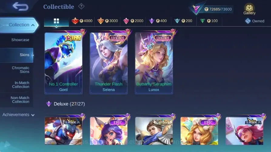 Mobile Legends: Bang Bang Accounts Global|Skin 295|Renowned|KOF Karina|KFP Thamuz|VEN image 11