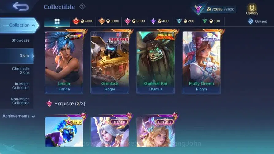 Mobile Legends: Bang Bang Accounts Global|Skin 295|Renowned|KOF Karina|KFP Thamuz|VEN image 12