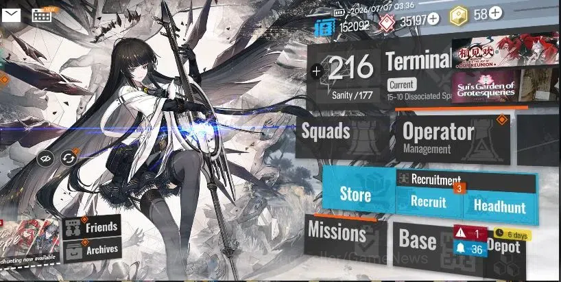 Arknights Accounts High-End Lvl 105|285 Op+55 Outfits|16 Limited|(Virtuosa,Ling,TTO,W,NTRK,STU 1