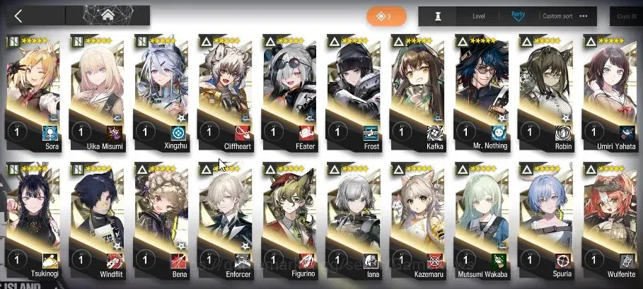 Arknights Accounts High-End Lvl 105|285 Op+55 Outfits|16 Limited|(Virtuosa,Ling,TTO,W,NTRK,STU 14