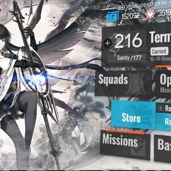 Arknights Accounts High-End Lvl 105|285 Op+55 Outfits|16 Limited|(Virtuosa,Ling,TTO,W,NTRK,STU