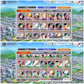 Bleach: Brave Souls Accounts Mid-Tier #BBS215: STORY FRESH!! [GLOBAL] BP ALL 126K , RANK 43 | NEW BANKAI TRUE ICHIGO, Anniv