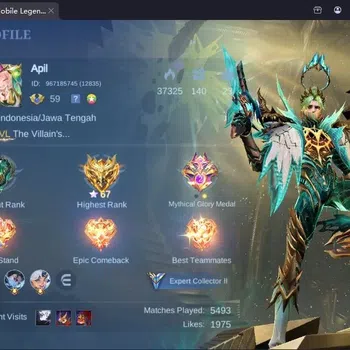 Mobile Legends: Bang Bang Accounts Collector Global|155Skin|Expert|PRIME Granger|LB Tigreal,Alucard|PACE Fanny|SABER