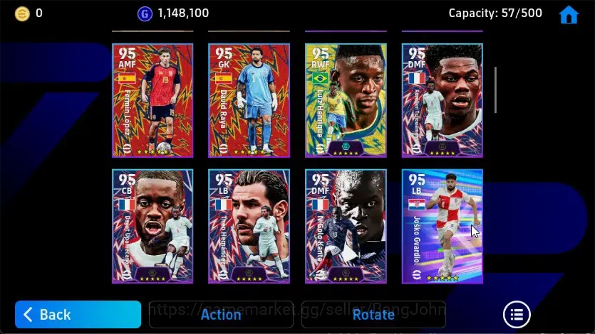 eFootball Accounts Mobile|PW 3091|Epic Gerrard|SHW Dembele,Messi,Yama image 4