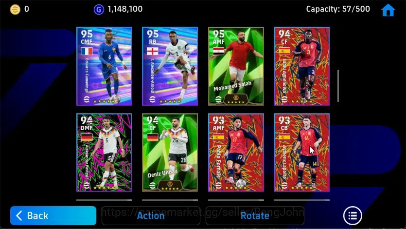 eFootball Accounts Mobile|PW 3091|Epic Gerrard|SHW Dembele,Messi,Yama image 5