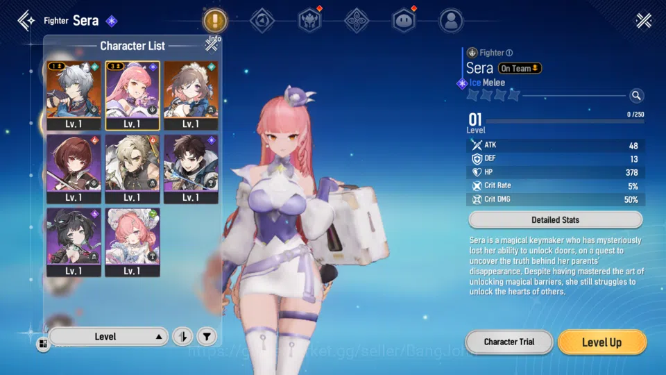 Mongil:Star Dive Accounts Starter|lvl 1|2 SSR(Esther,Sangun) Log Google|RA42 image 6