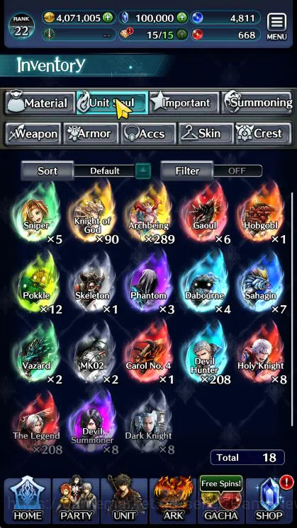 Last Cloudia Accounts Mid‑Game Global Rank 22|Collab DMC,Ascended rolland,G. Lilaha,Telestio,Gilbert,Etc|1 Ur + 3 LR 11