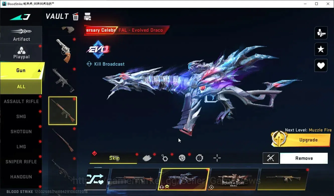 Blood Strike Accounts ASIA|Colab TR MCX,Jack,BLEACH Byakuya,EVA-SCAR,MCX image 17