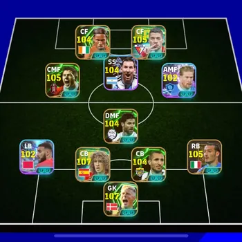 eFootball Accounts Legends & Iconic Players COLECTIVE 3226+ | LEGEND ZAMBROTA x NEW C PUYOL x P SCEMICEL x K DE BRYUNE x
