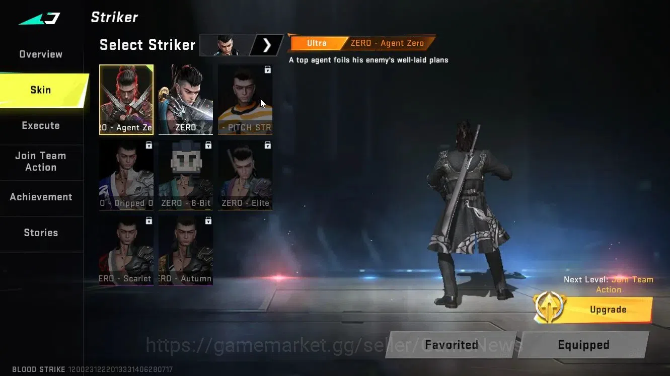 Blood Strike Accounts ASIA|ULTRA [Striker ZERO-Agent Zero|Legendary [M4A image 3